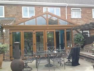 A completed EcoFrames customer installation